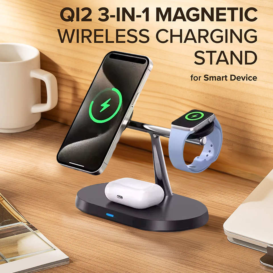 Smartwatch Watches For Iphone - Stasiun Pengisian Daya Magnetik Nirkabel 3