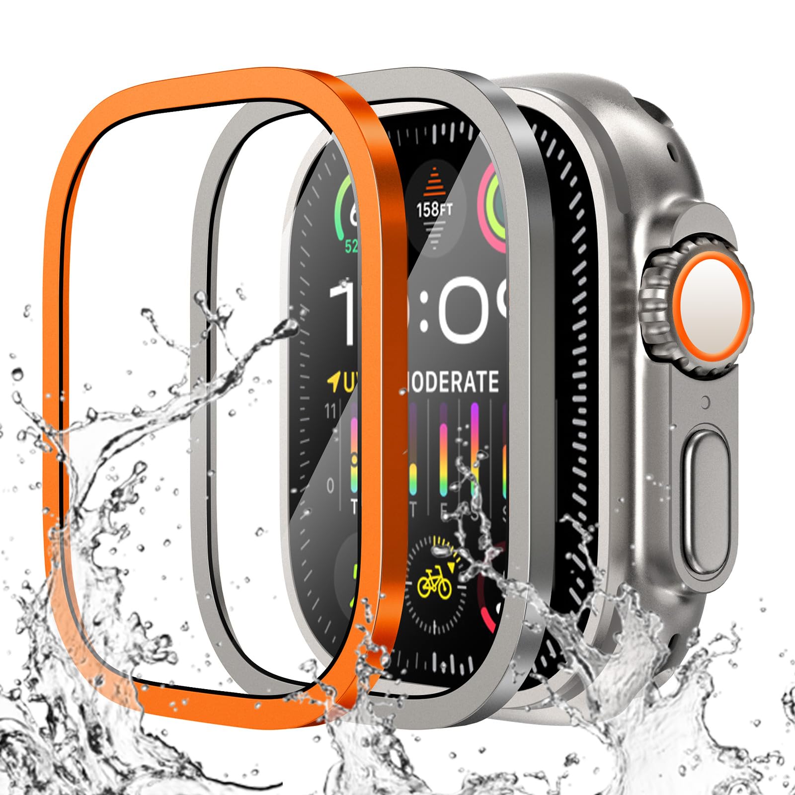 Smartwatch Watches For Mens - Kaca antigores untuk jam tangan Apple,