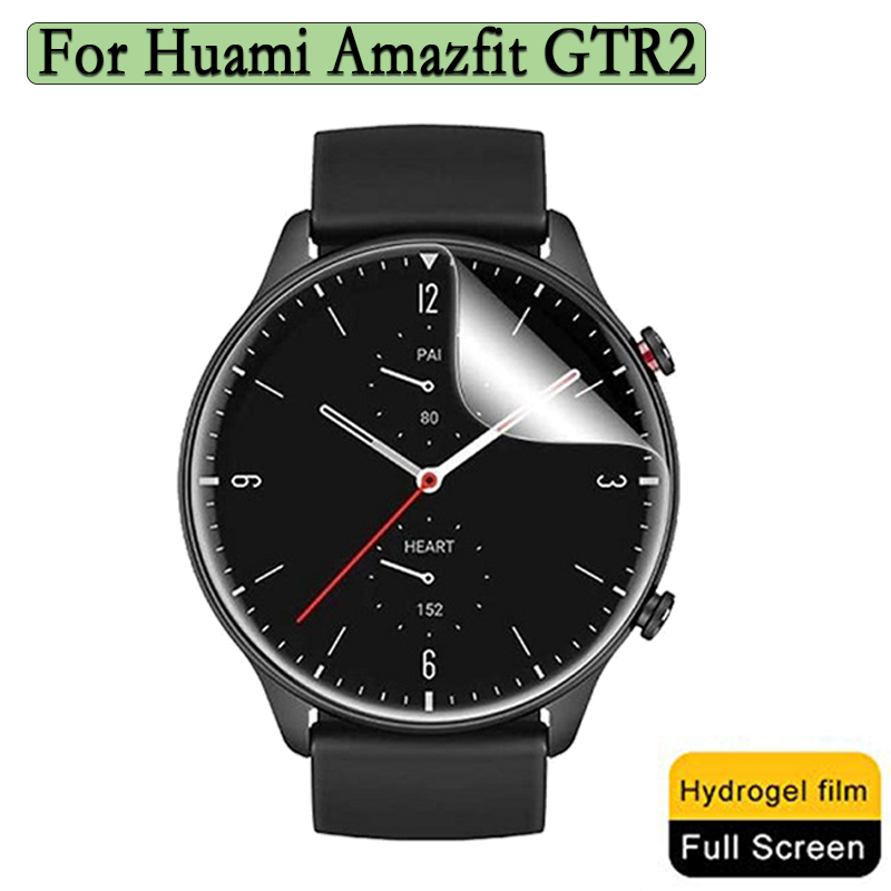 Smartwatch Watches Amazfit - 3/6 buah Film hidrogel transparan ultra-tipis