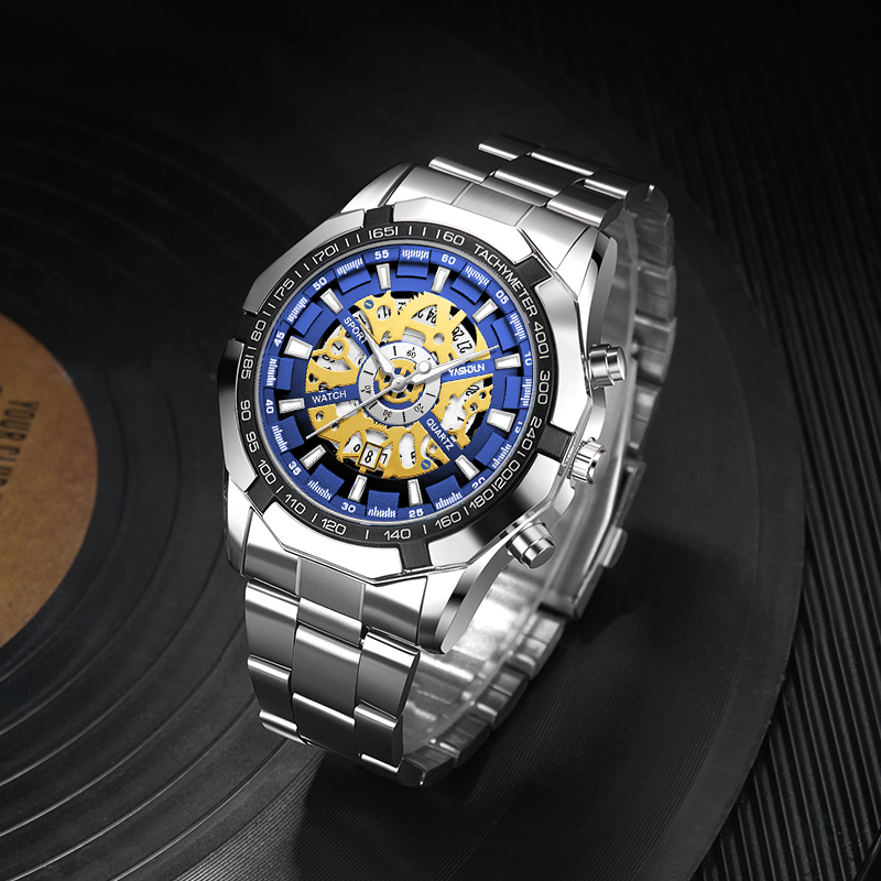 Smartwatch Luxury Watches For Men - Jam Tangan Skeleton Mewah untuk Pria,
