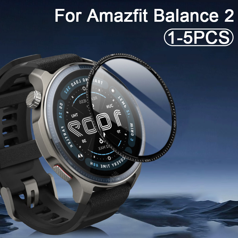 Smartwatch Watches Amazfit - Film Lembut Pelindung Melengkung Penuh untuk