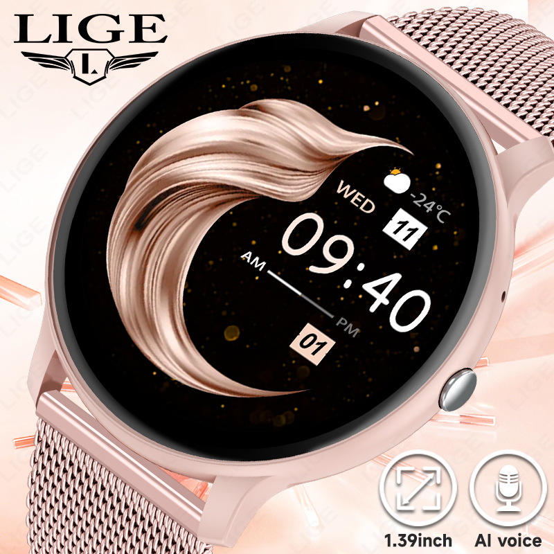 Smartwatch Health Watches For Women - Jam Tangan Pintar Panggilan Bluetooth Wanita