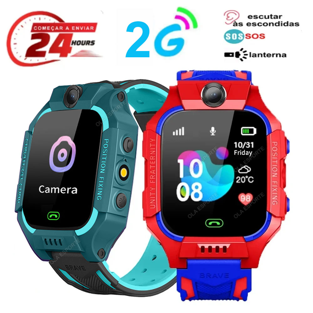 Smartwatch Watches For Kid Boy With Gps - Jam Tangan Pintar Anak 2G Baru