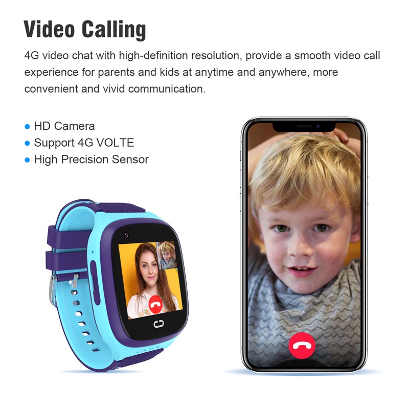 Smartwatch Watches For Kid Boy With Gps - Jam Tangan Ponsel Android 4G GPS