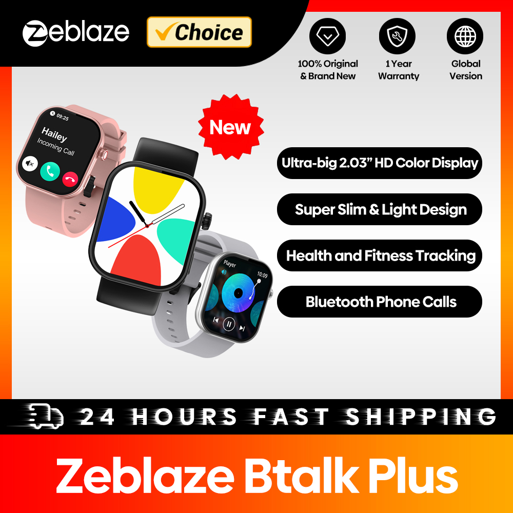 Smartwatch Health Watches For Women - Zeblaze Btalk Plus jam tangan pintar