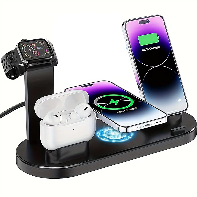 Iwatch Smartwatch - 7 in 1 Wireless Charger Stand