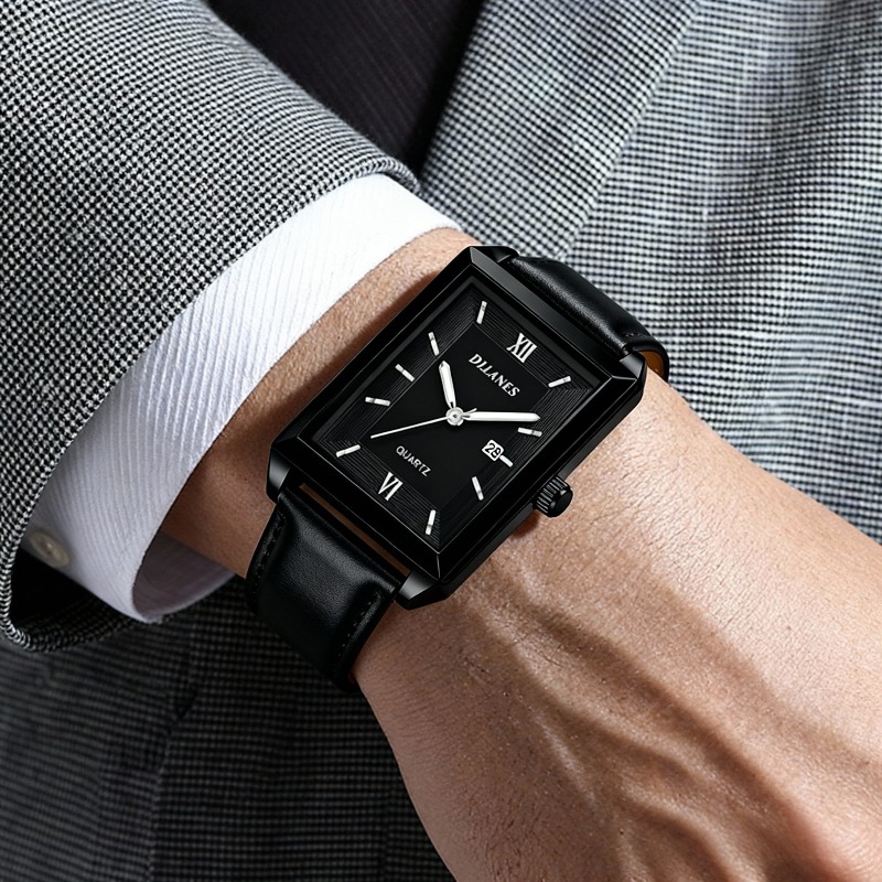 Smartwatch Watches Brands For Men - Jam Tangan Pria Kulit Kasual Jam