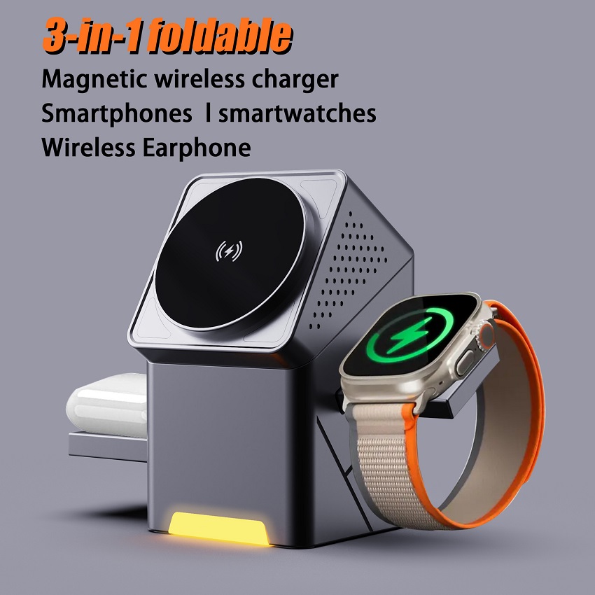 Smartwatch Watches For Iphone - Pengisi Daya Nirkabel Magnetik 3 in