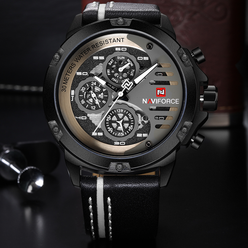 NAVIFORCE Jam Tangan Olahraga  - Smartwatch Luxury Watches For Men ulasan dan harga