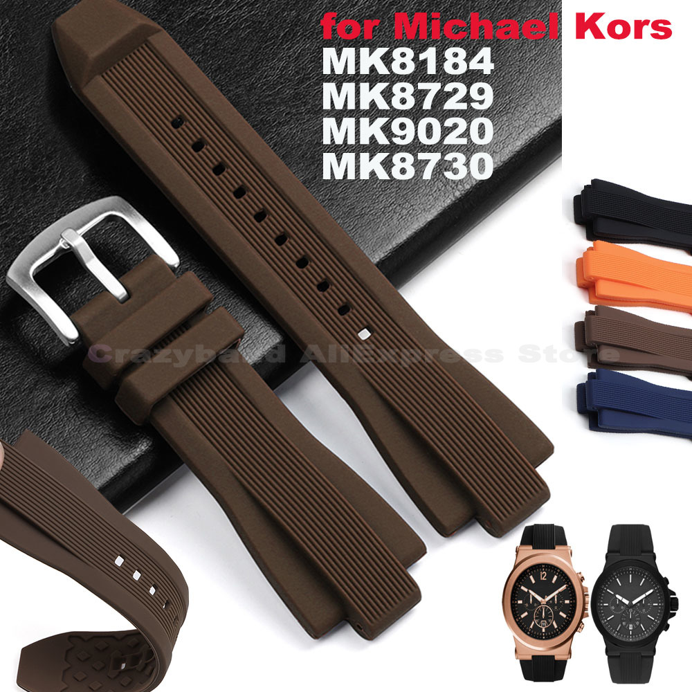 Silikon untuk Michael Kors MK8 - Smartwatch Watches Michael Kors ulasan dan harga