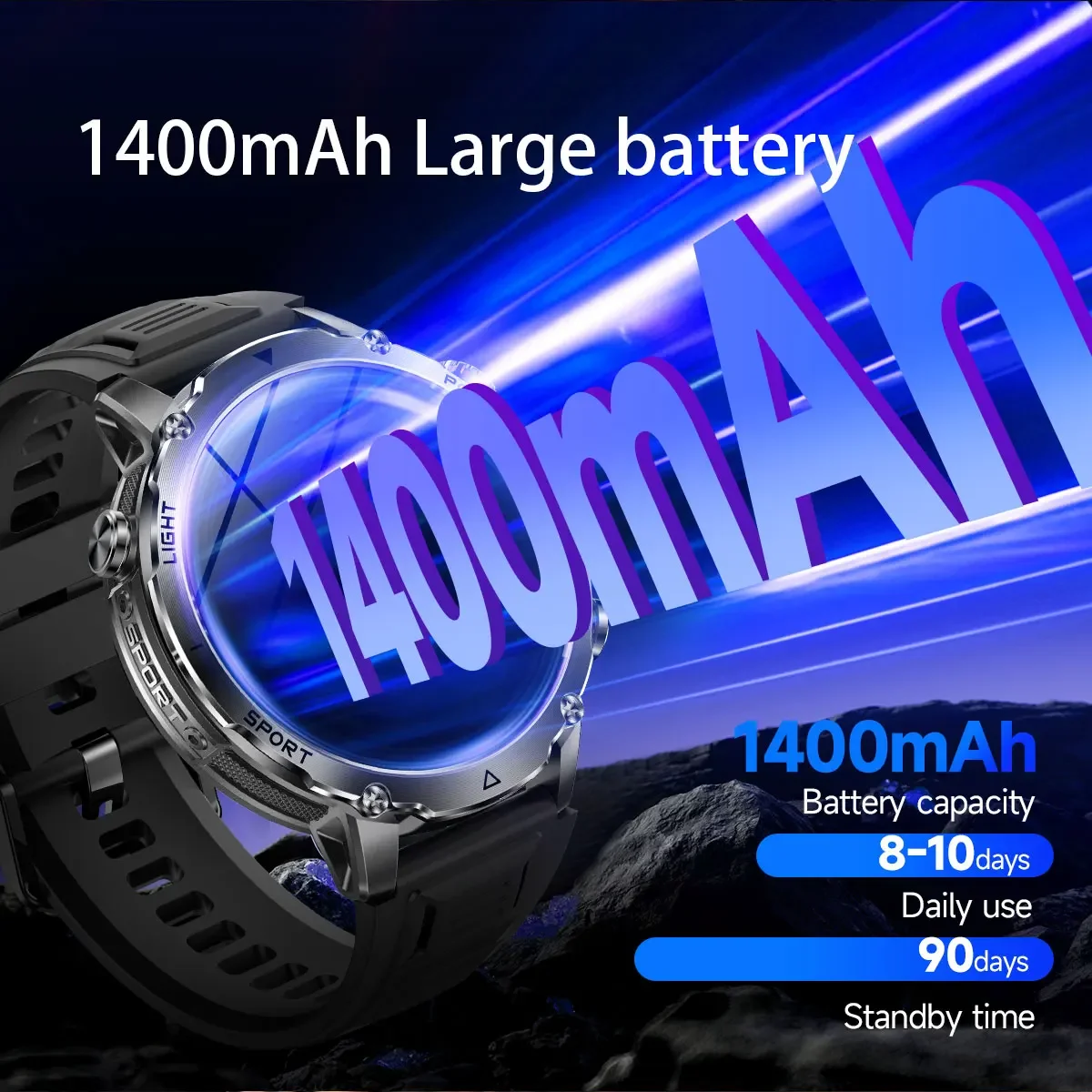 Jam Tangan Pintar Bermerek + B - Smartwatch Watches Brands For Men ulasan dan harga