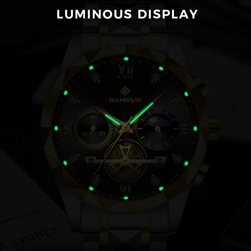 BANGWEI Jam Tangan Pria LIGE J - Smartwatch Watches Brands For Men ulasan dan harga