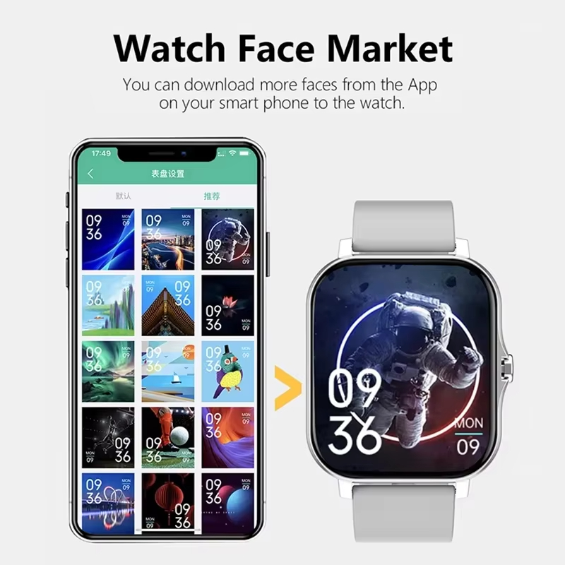 Jam Tangan Pintar Lenovo Sport - Smartwatch Health Watches For Women ulasan dan harga