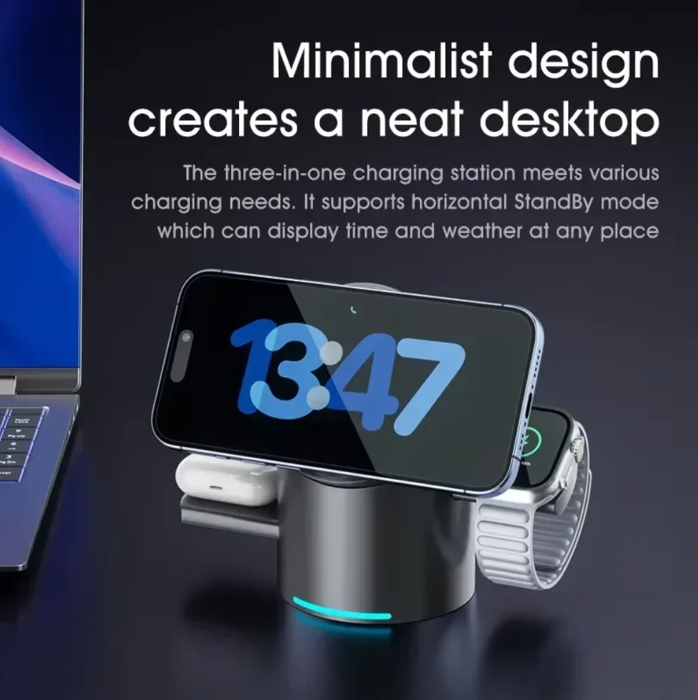Pengisi Daya Nirkabel Magnetik - Iwatch Smartwatch ulasan dan harga