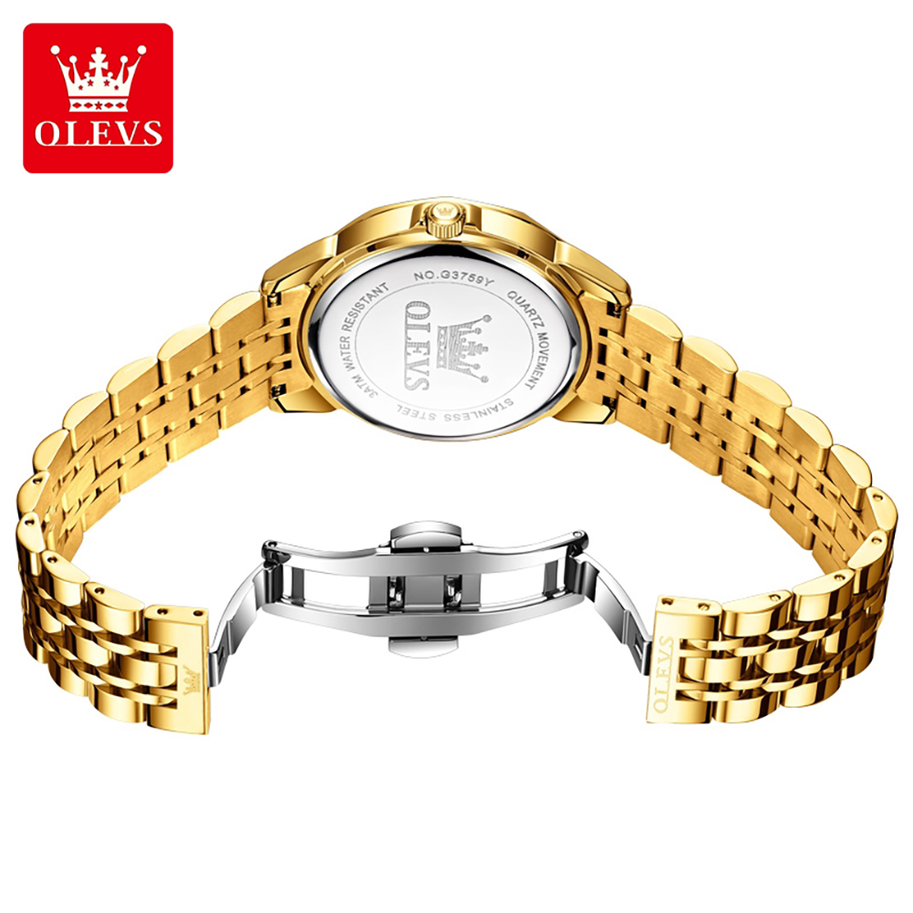 Jam tangan pria OLEVS 3759 asl - Smartwatch Watches Brands For Men ulasan dan harga