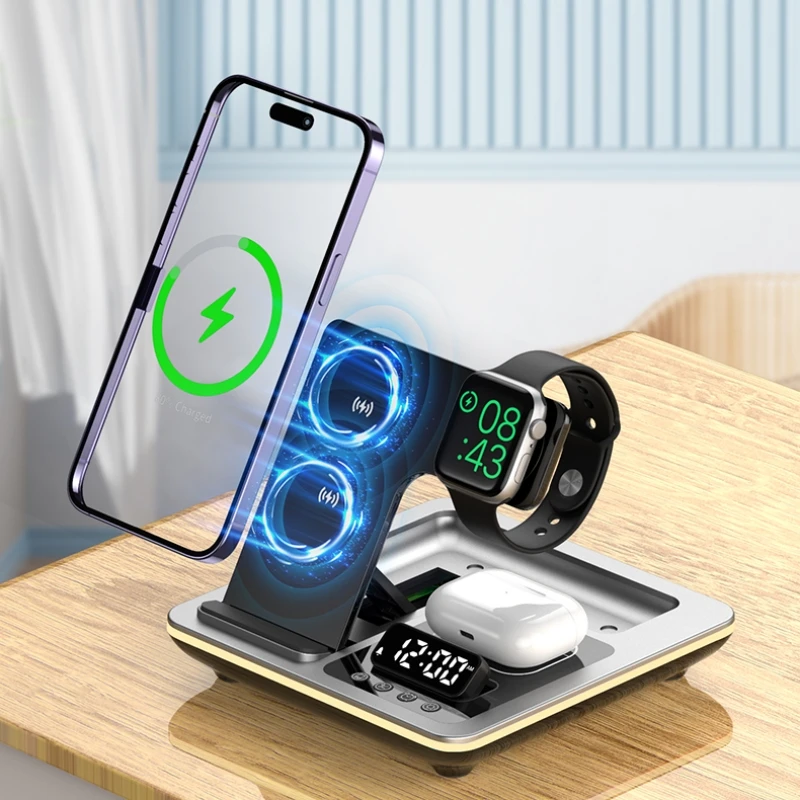 5 in 1 Pengisi Daya Nirkabel W - Iwatch Smartwatch ulasan dan harga