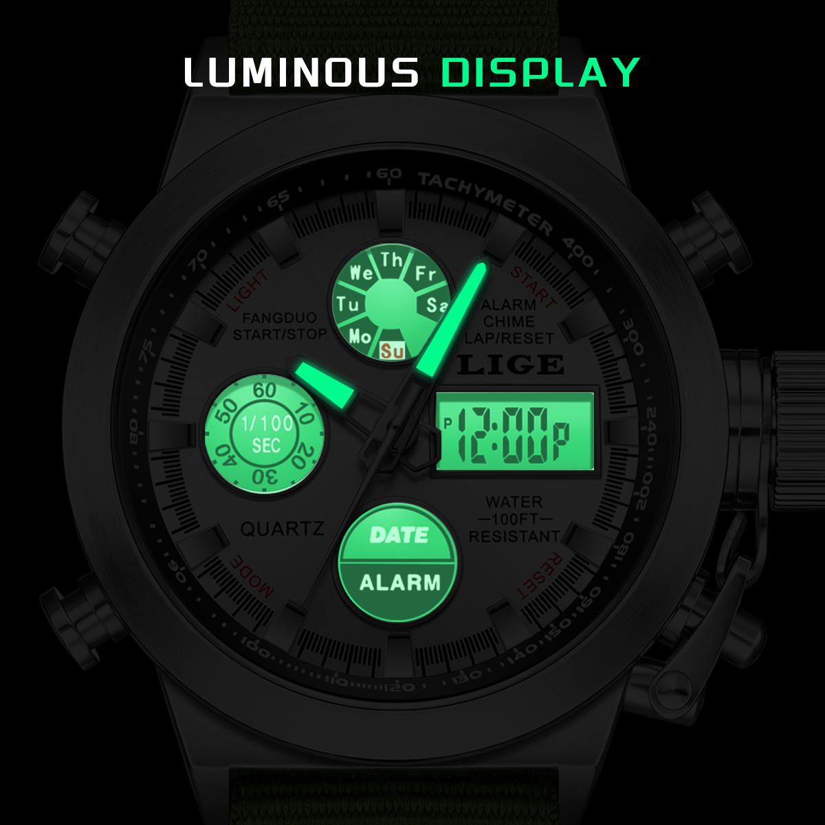 Jam Tangan Pria LIGE Merk Tern - Smartwatch Watches Brands For Men ulasan dan harga