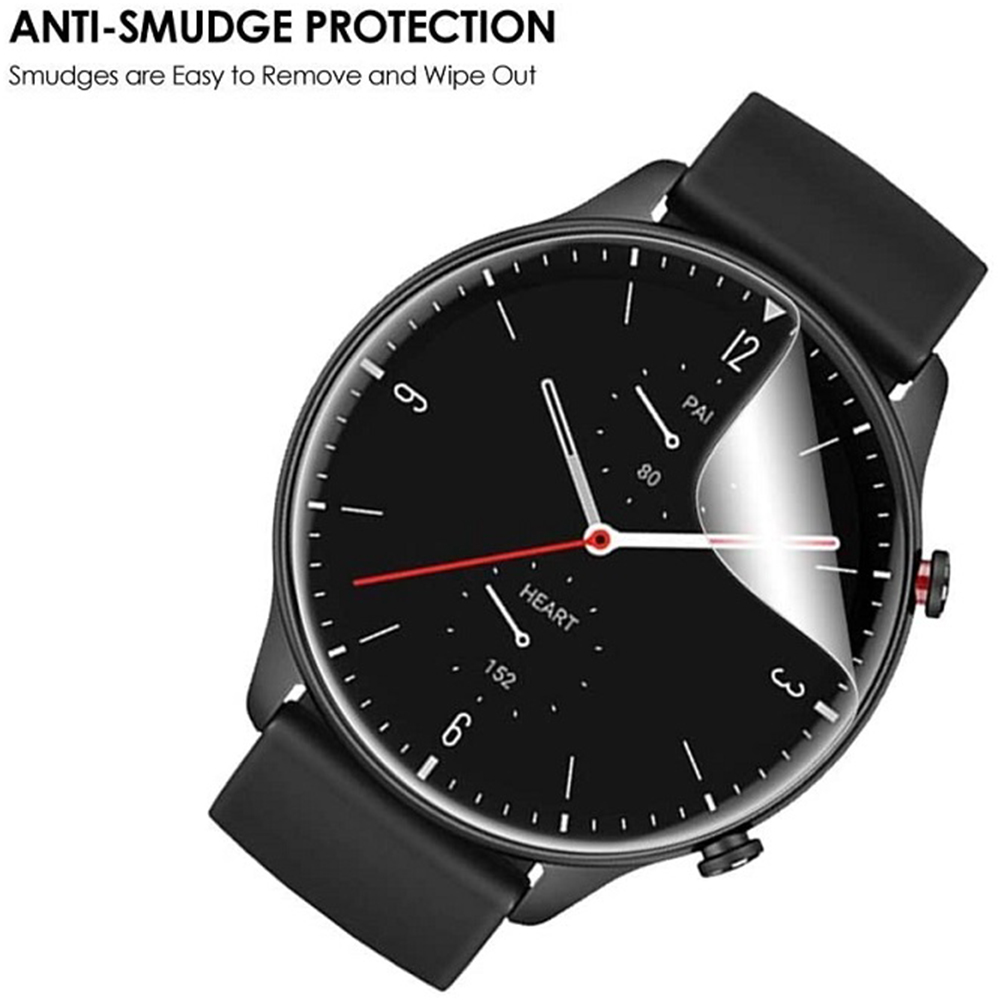 3/6 buah Film hidrogel transpa - Smartwatch Watches Amazfit ulasan dan harga