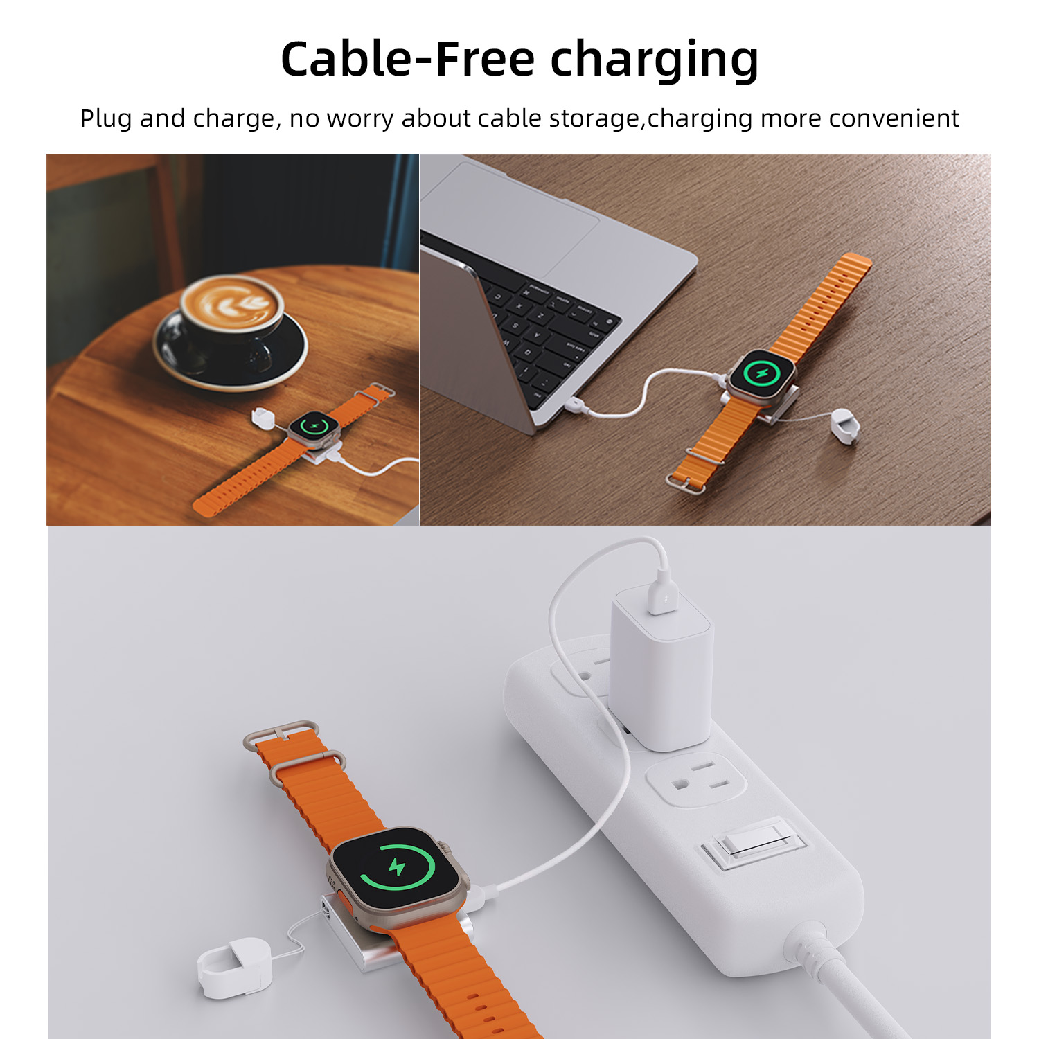 Bonola untuk Pengisi Daya Jam  - Smartwatch Watches For Iphone ulasan dan harga