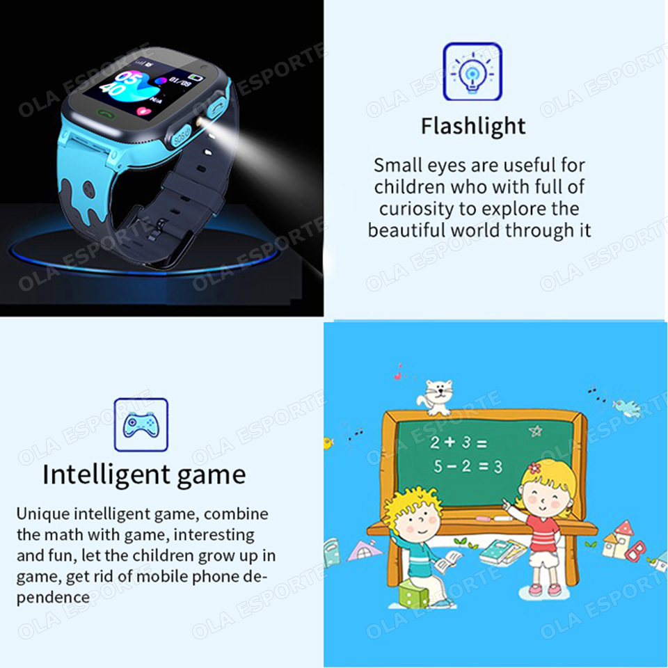 Jam Tangan Pintar Anak 2025 La - Smartwatch Watches For Kid Boy With Gps ulasan dan harga