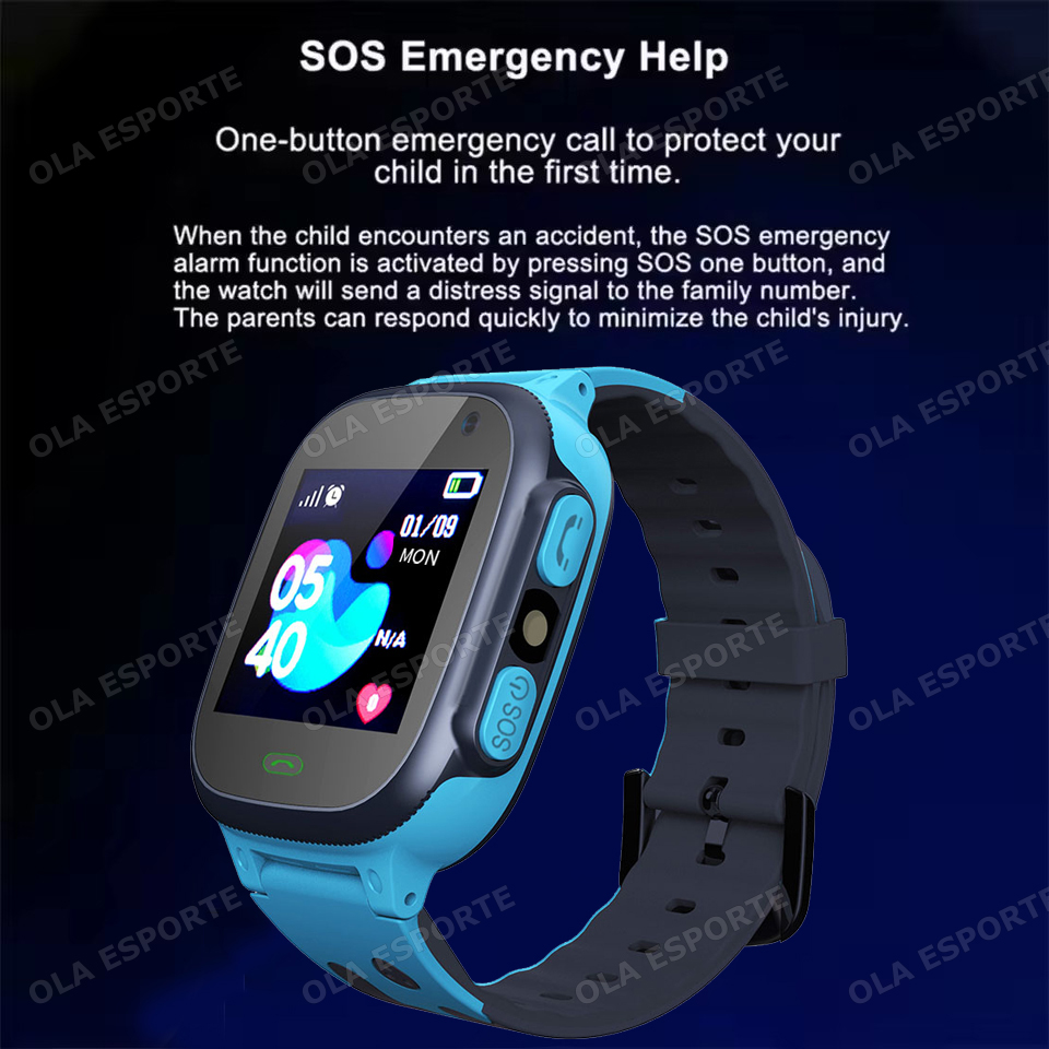Jam Tangan Pintar Anak 2025 La - Smartwatch Watches For Kid Boy With Gps ulasan dan harga
