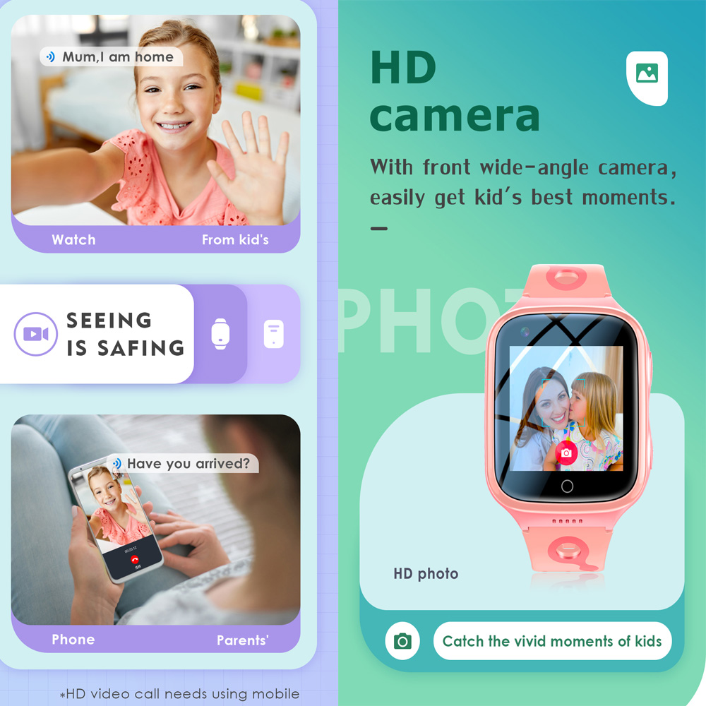 Jam Tangan Pintar 4G GPS WiFi  - Smartwatch Watches For Kid Boy With Gps ulasan dan harga