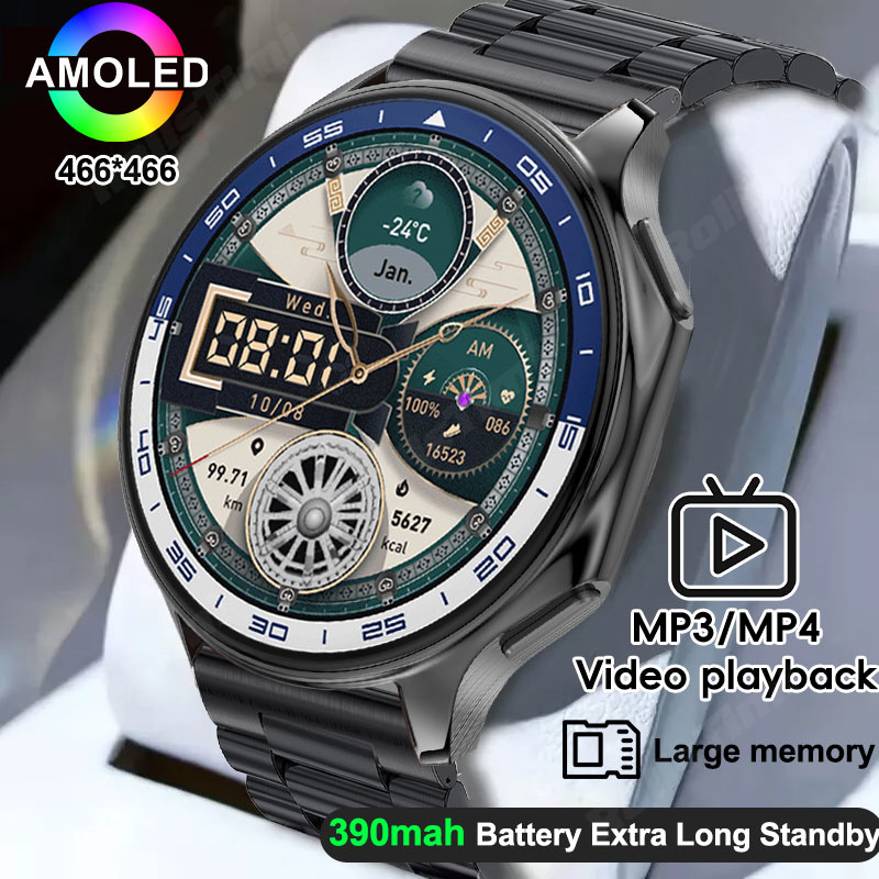 Jam tangan pintar AMOLED 1.43  - Timex Watches Smartwatch ulasan dan harga