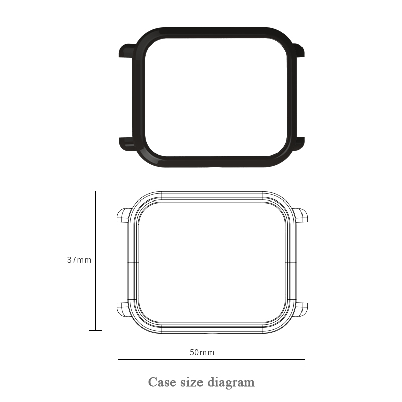 Penutup Casing untuk Amazfit B - Smartwatch Watches Amazfit ulasan dan harga