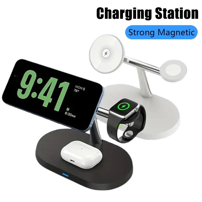 3 in 1 Opansten Magnetic Wirel - Smartwatch Watches For Iphone ulasan dan harga