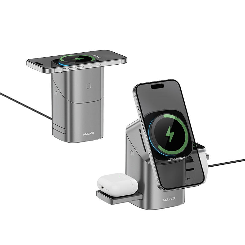 Pengisi Daya Nirkabel Multifun - Iwatch Smartwatch ulasan dan harga