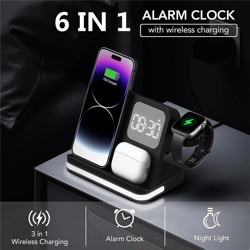 Dudukan pengisi daya nirkabel  - Smartwatch Watches For Iphone ulasan dan harga