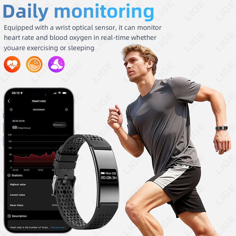 Gelang Pintar Baru Wanita Pria - Smartwatch Health Watches For Women ulasan dan harga