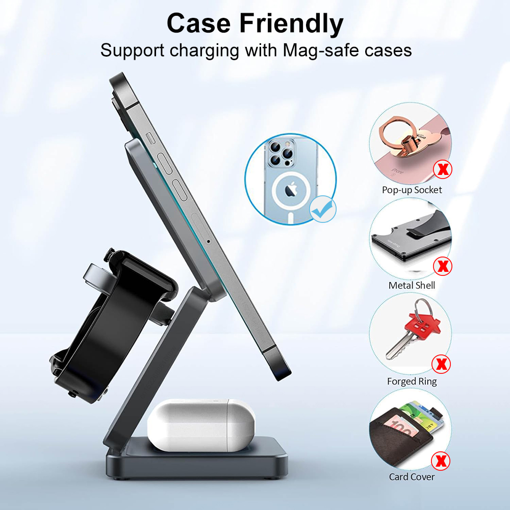 Dudukan Pengisi Daya Nirkabel  - Smartwatch Watches For Iphone ulasan dan harga
