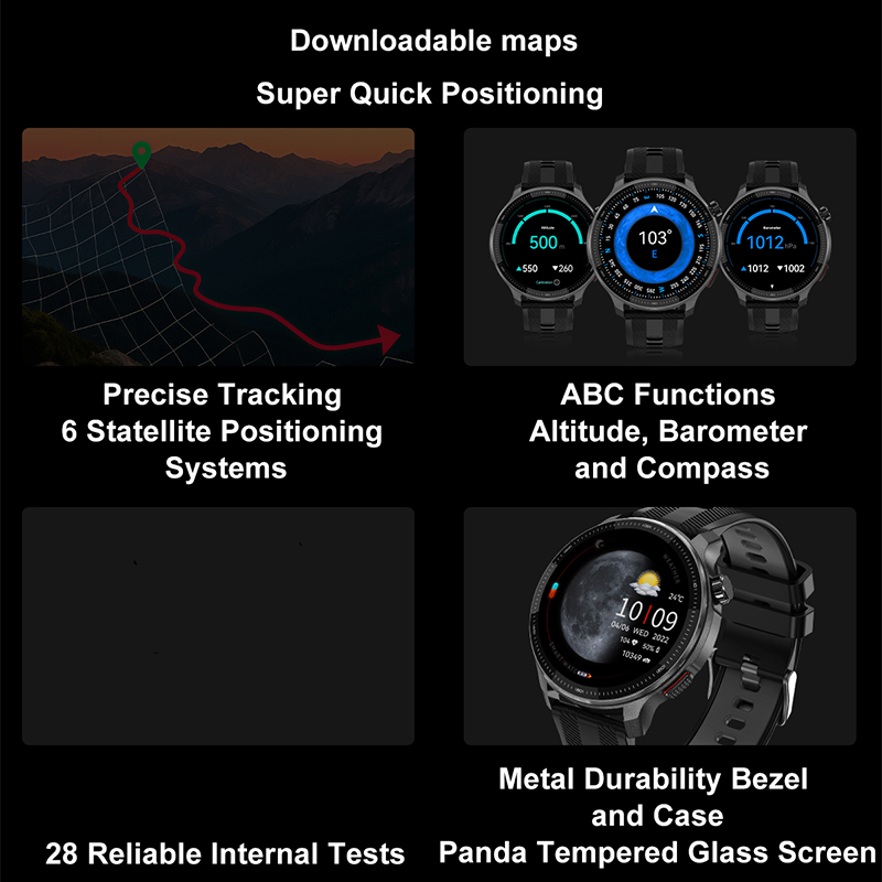 Jam Tangan Pintar GPS Baru 202 - Smartwatch Watches For Men With Gps ulasan dan harga