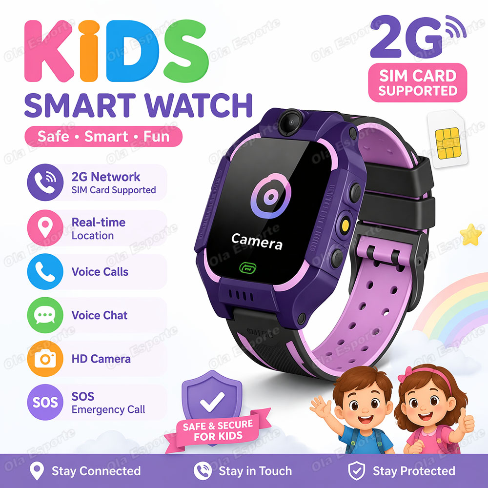 Jam Tangan Pintar Anak dengan  - Smartwatch Watches For Kid Boy With Gps ulasan dan harga