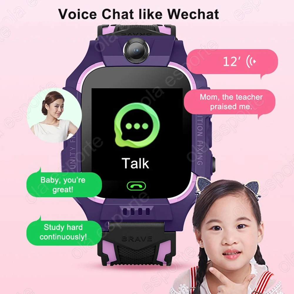 Jam Tangan Pintar Anak dengan  - Smartwatch Watches For Kid Boy With Gps ulasan dan harga