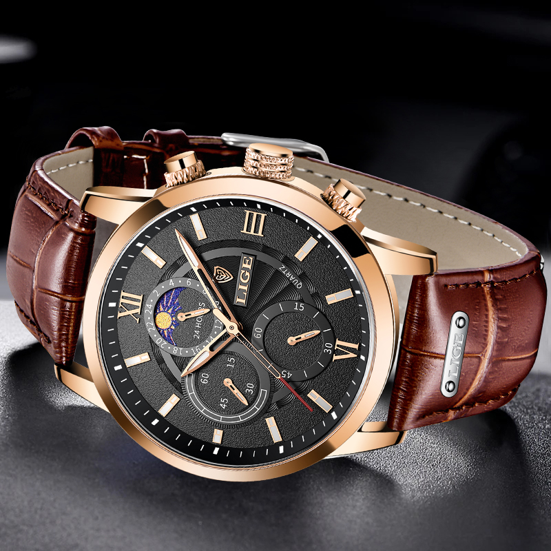 LIGE Jam Tangan Pria Modis Jam - Smartwatch Watches Brands For Men ulasan dan harga