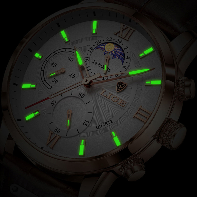 LIGE Jam Tangan Pria Modis Jam - Smartwatch Watches Brands For Men ulasan dan harga
