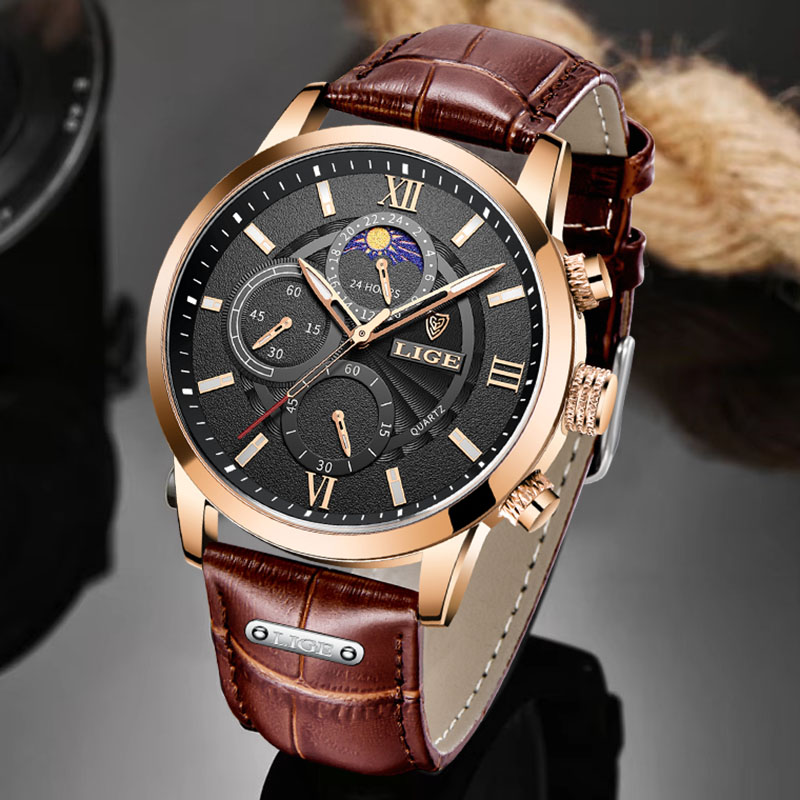 LIGE Jam Tangan Pria Modis Jam - Smartwatch Watches Brands For Men ulasan dan harga