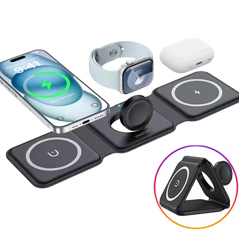 Pengisi Daya Nirkabel Lipat Ma - Smartwatch Watches For Iphone ulasan dan harga