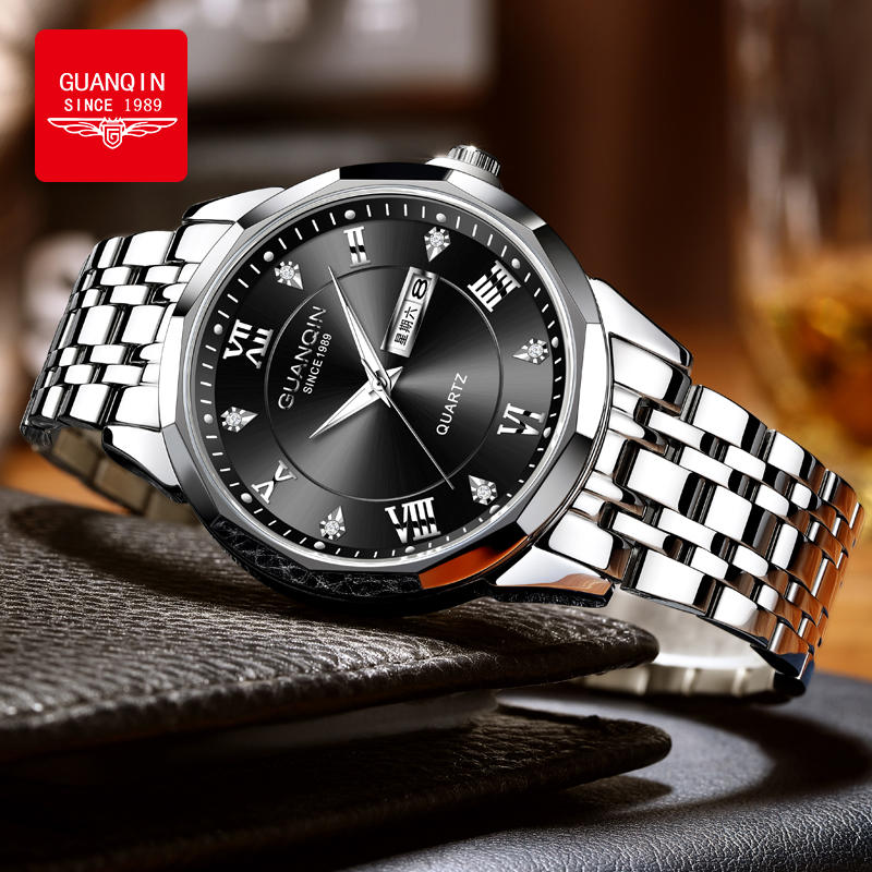 GUANQIN Jam Tangan Kuarsa Pria - Smartwatch Premium Watches For Men ulasan dan harga