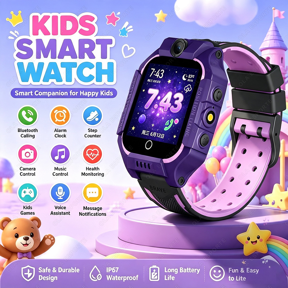 Jam Tangan Pintar Anak 2G Baru - Smartwatch Watches For Kid Boy With Gps ulasan dan harga