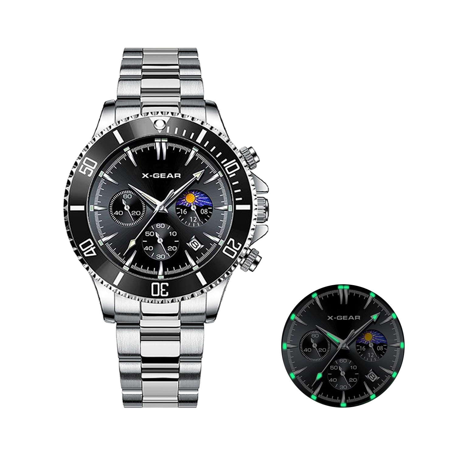 X-GEAR Jam Tangan Kuarsa Pria  - Smartwatch Luxury Watches For Men ulasan dan harga