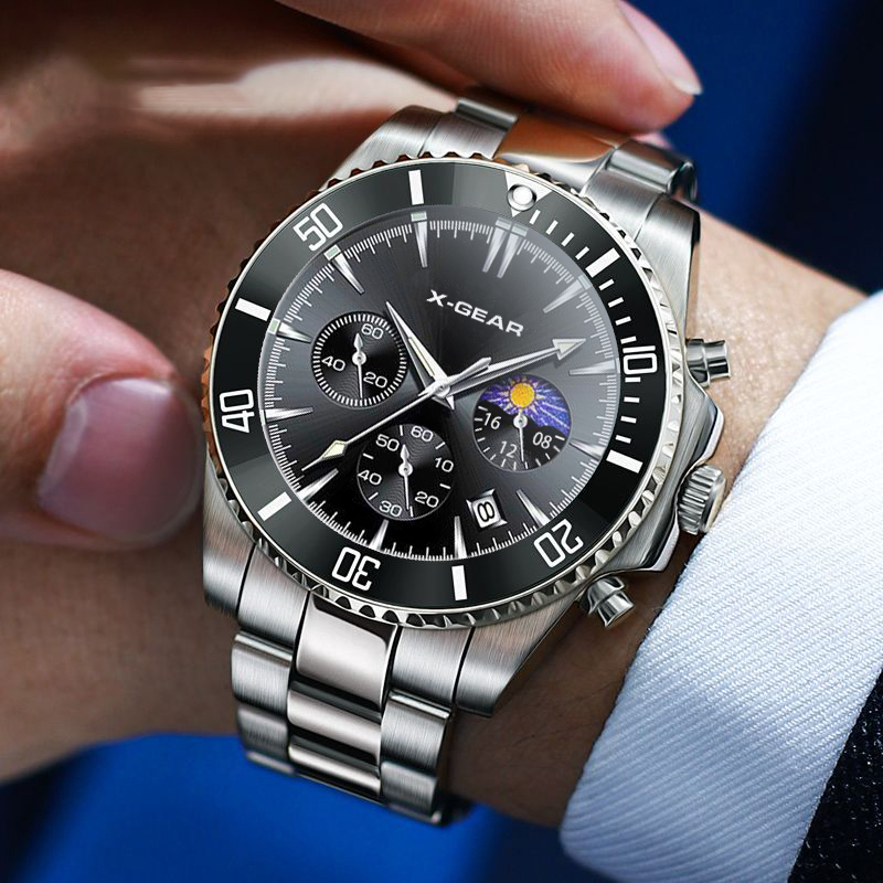 X-GEAR Jam Tangan Kuarsa Pria  - Smartwatch Luxury Watches For Men ulasan dan harga