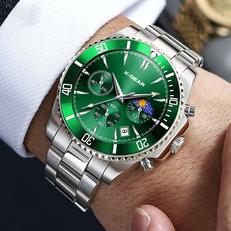 X-GEAR Jam Tangan Kuarsa Pria  - Smartwatch Luxury Watches For Men ulasan dan harga