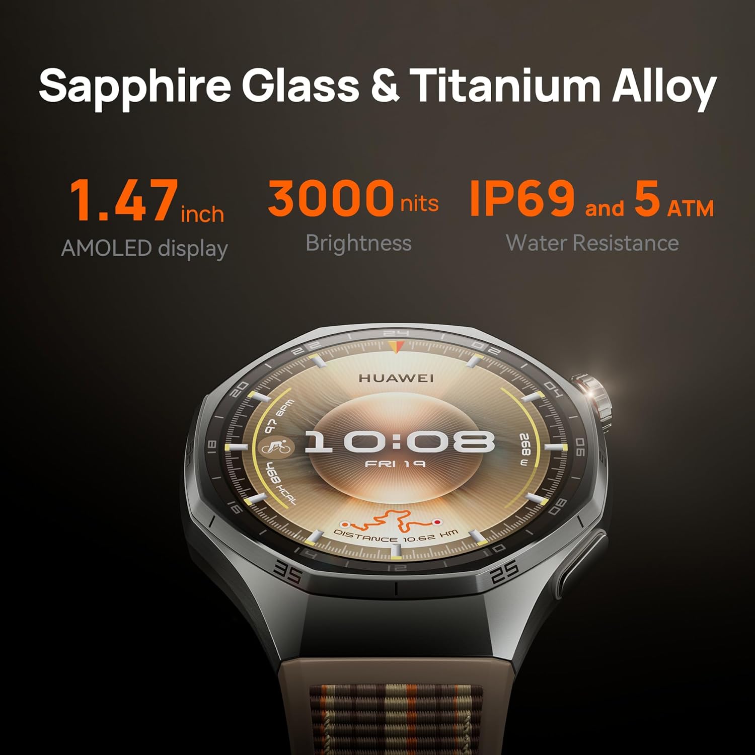 HUAWEI WATCH GT 6 Pro GPS Smar - Smartwatch Watches For Men With Gps ulasan dan harga
