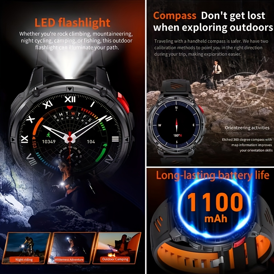Jam Tangan Pintar T-REX3 Ultra - Smartwatch Watches For Men With Gps ulasan dan harga