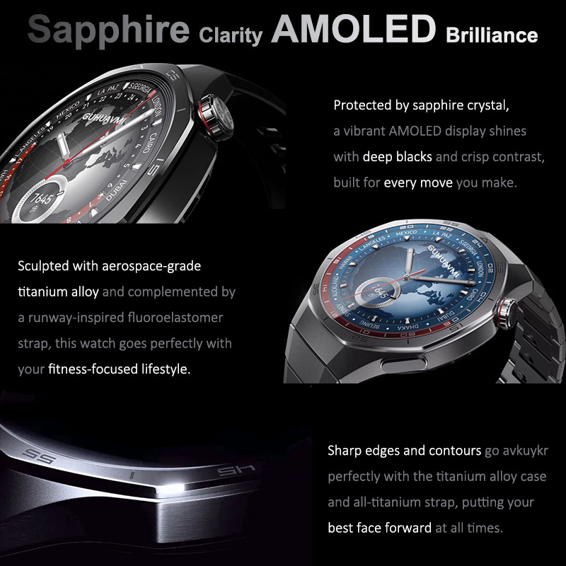 Jam Tangan Pintar GPS Baru 202 - Smartwatch Premium Watches For Men ulasan dan harga