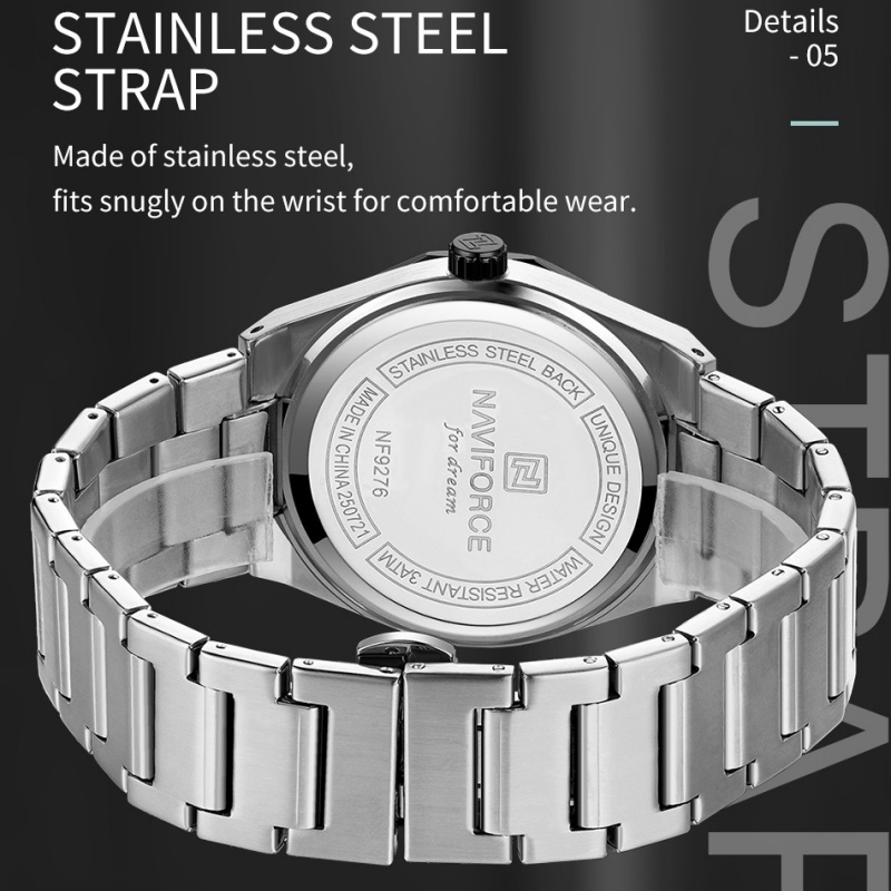 NAVIFORCE Jam Tangan Olahraga  - Smartwatch Luxury Watches For Men ulasan dan harga