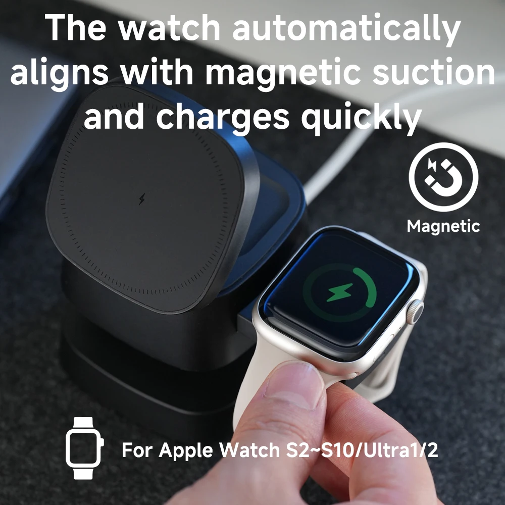 Pengisi Daya Nirkabel Magnetik - Smartwatch Watches For Iphone ulasan dan harga